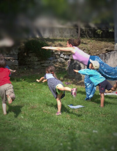 Kinderyoga draußen | Achtsamerleben |